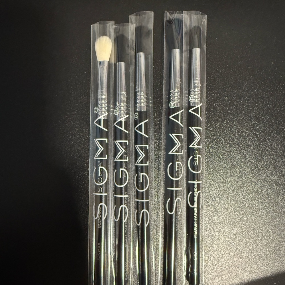 Brand New Sigma Beauty Eye Brushes